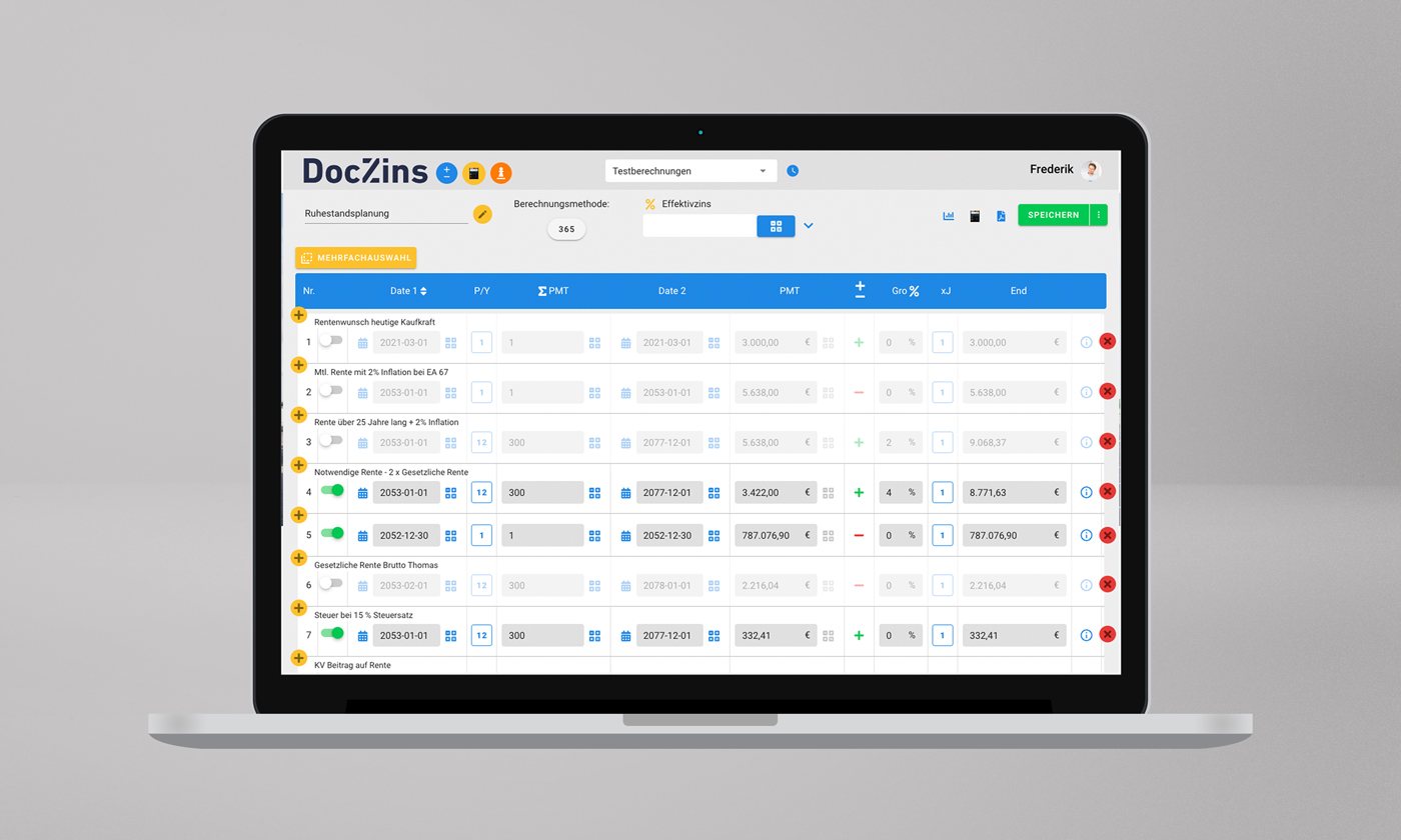 StepCalc im Browser und als PWA auf dem Tablet