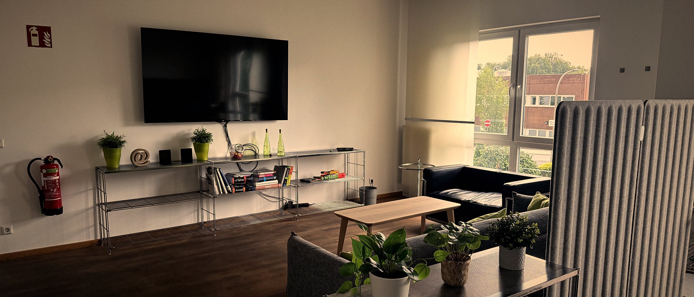 Lounge im standpunkt-Büro in Dortmund